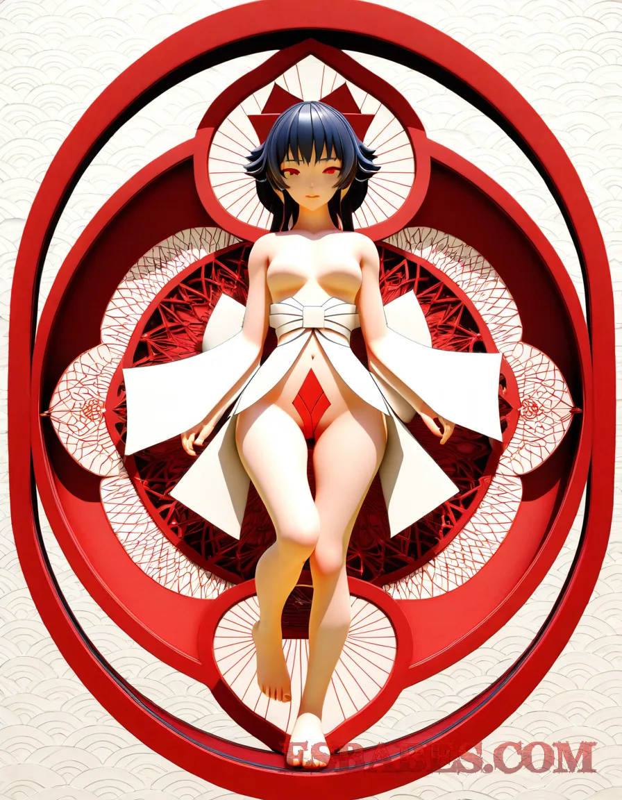 Arte erótico de Chicas Lindas 3d De La Ia generado por IA