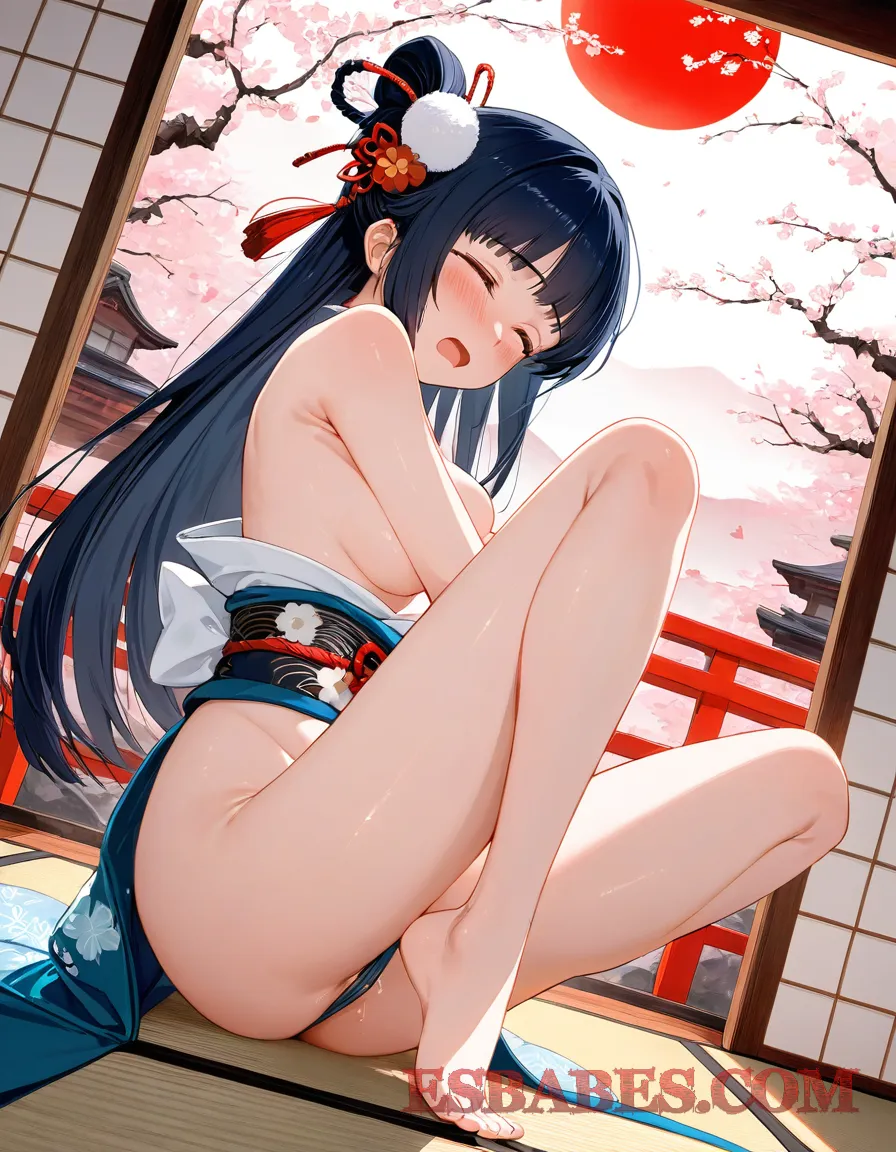 Arte erótico de Hot Korean Piercing Babe 2 generado por IA