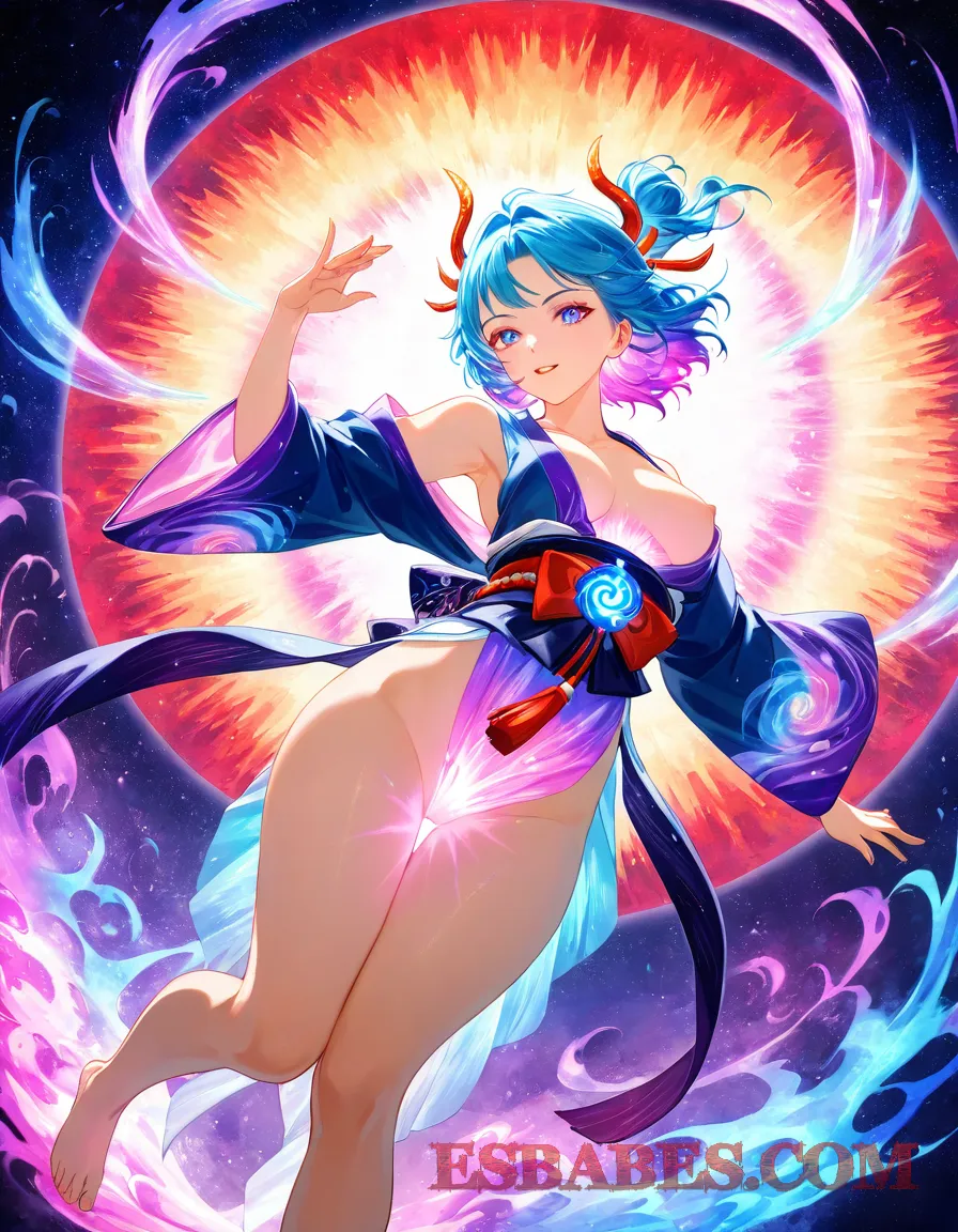 Arte erótico de Instagram Chicas Cachondas Siete generado por IA