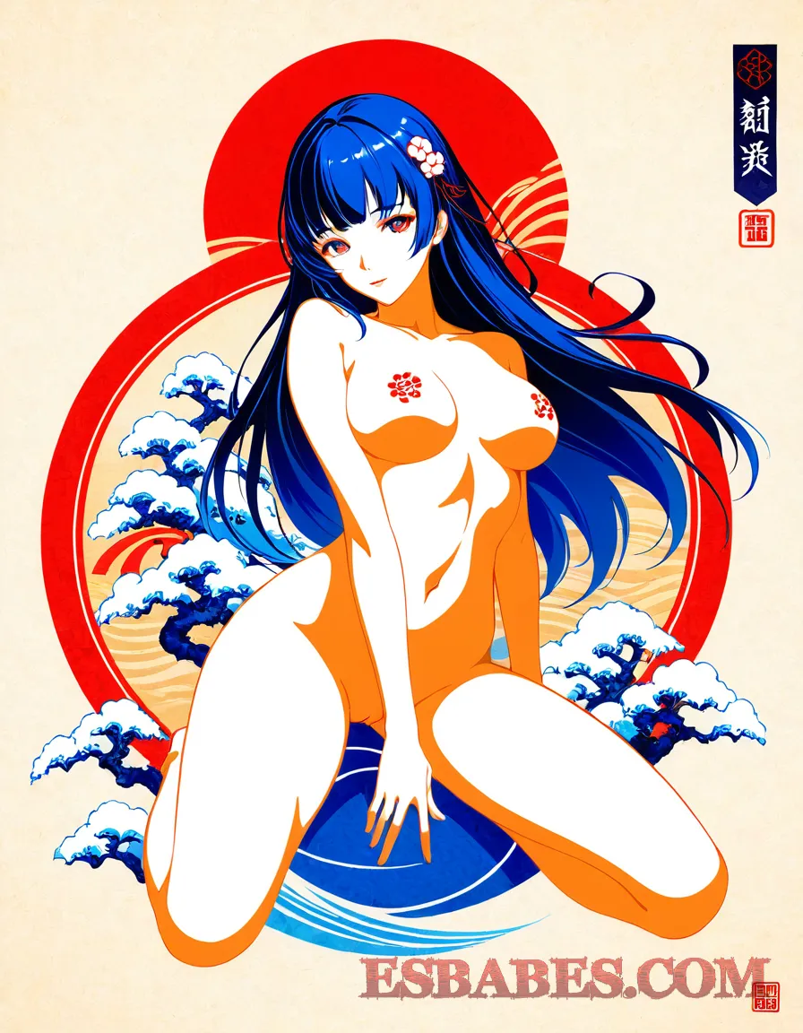 Arte erótico de Pretty Redhead Nude Girls 2 generado por IA