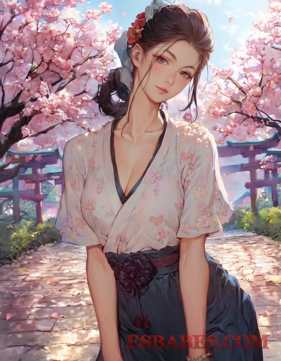 Arte erótico de Shangri La Frontier Vr Game generado por IA