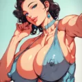 Arte erótico de Wallpapers De Hermosas Mujeres Desnudas 14 generado por IA