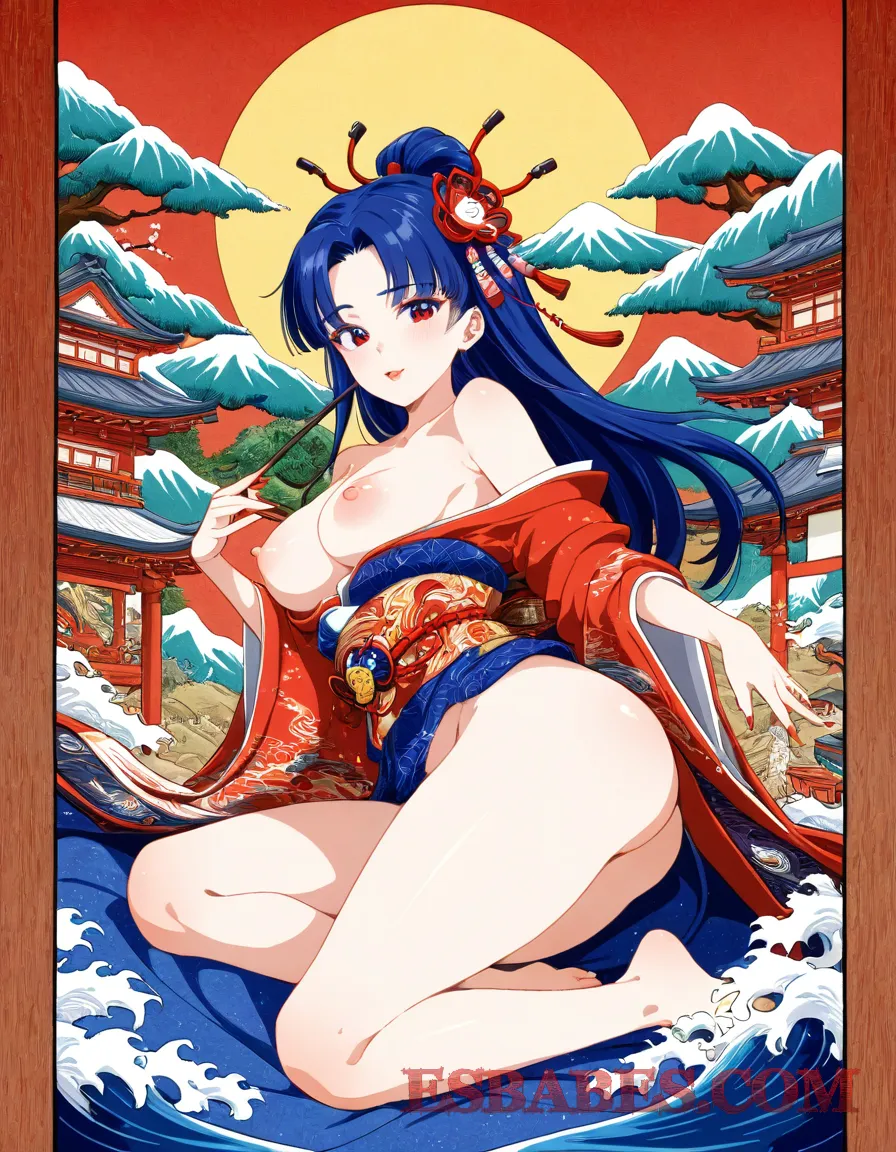 Arte hechos históricos increíbles de Alucinantes Modelos Desnudas Parte Catorce generado por IA