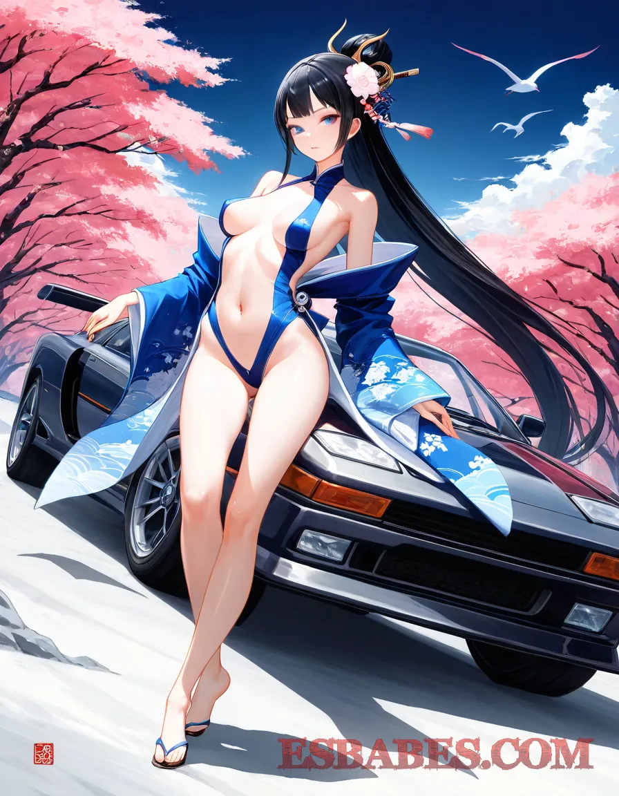 Arte hechos históricos increíbles de Anime Expo Goku Steins Gate Bishounen Senpai generado por IA