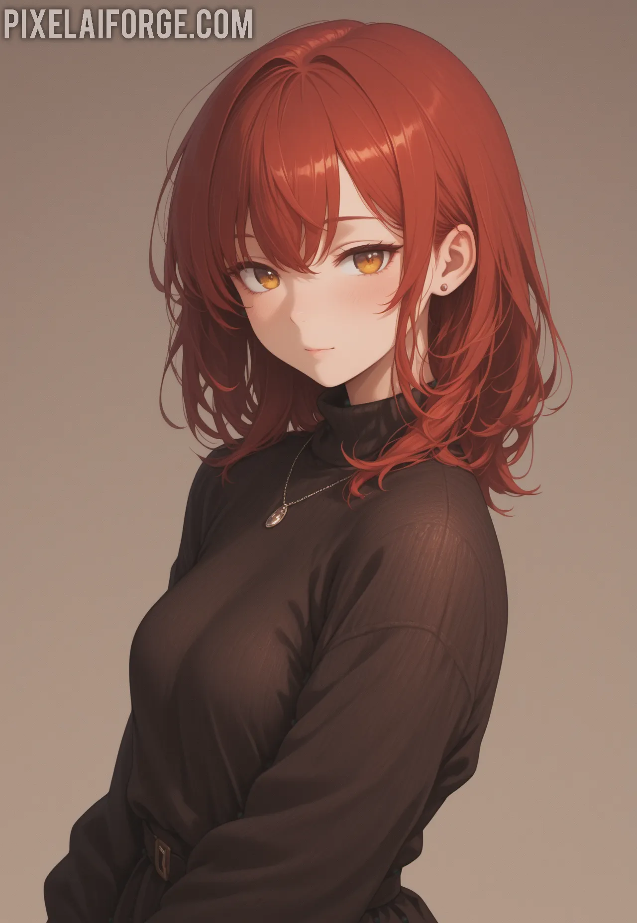 Arte ilustración increíble de Flaca Muy Puta Ensena Sus Nalguitas generado por IA