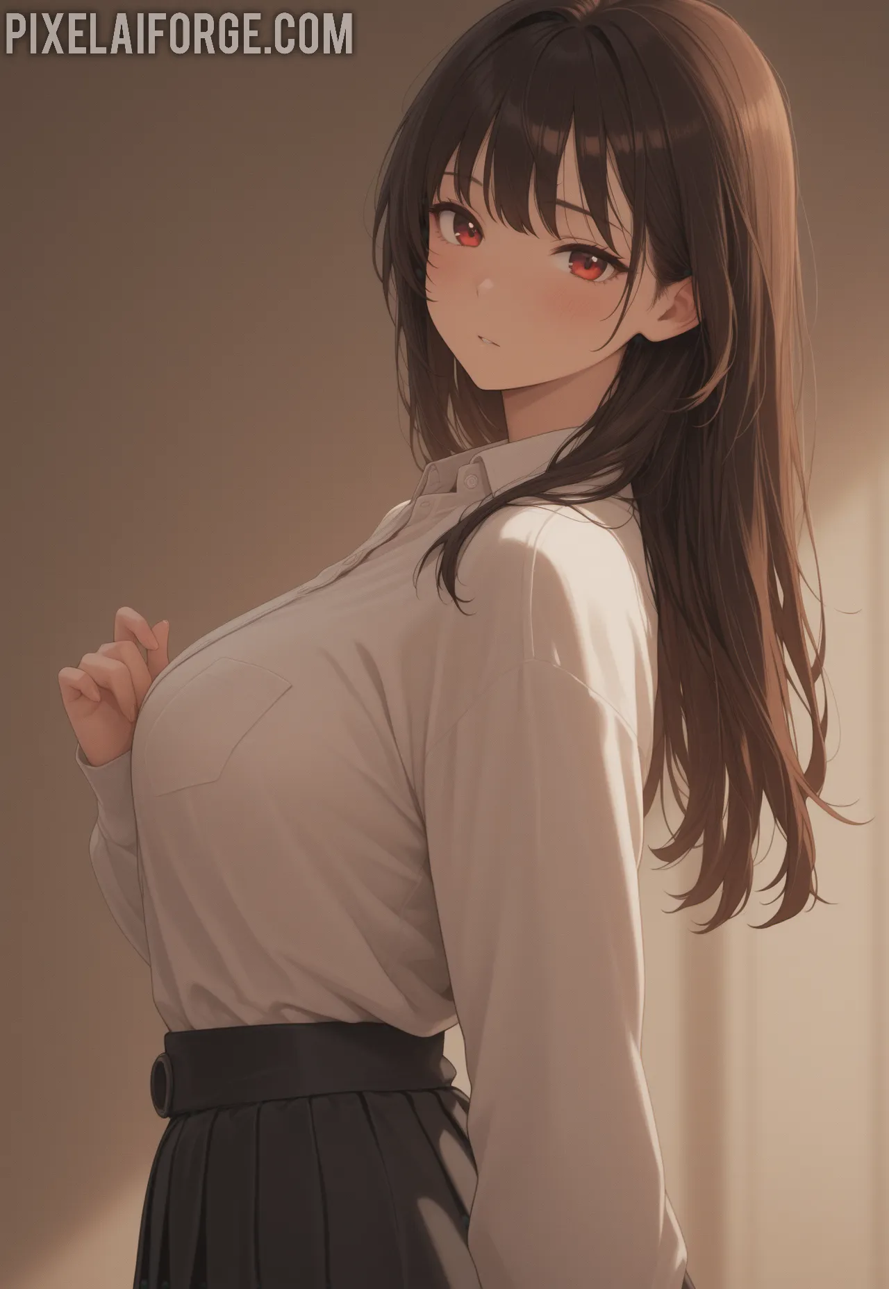 Arte ilustración increíble de Guapas Mujeres Desnudas De Agosto Parte Trece generado por IA