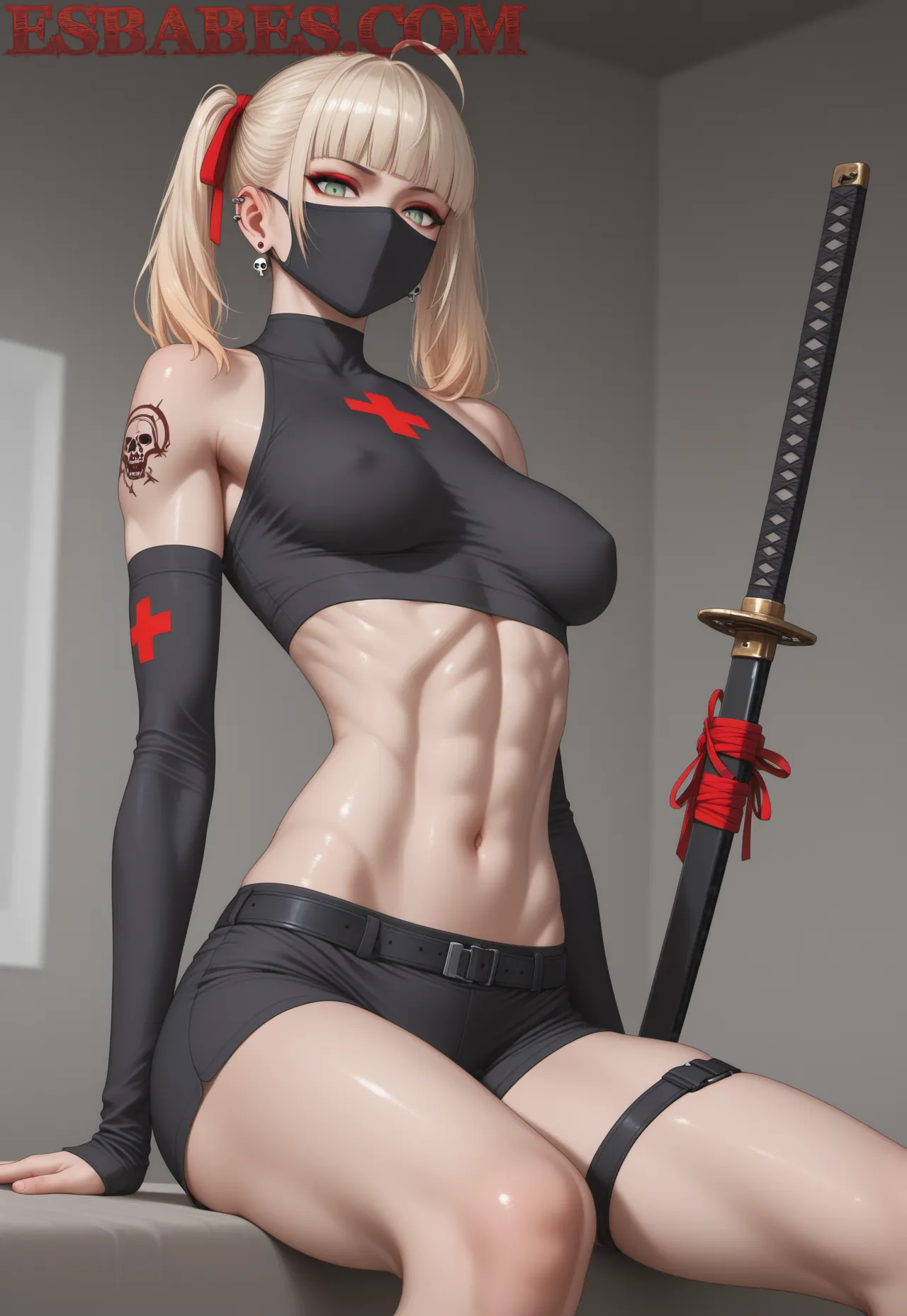 Arte ilustración increíble de Mashle Shojo Tokyo Revengers Yaoi Shotacon generado por IA