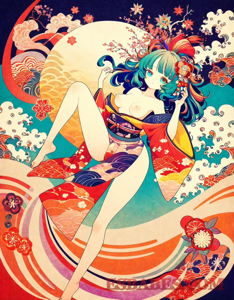 Arte hechos históricos increíbles de One Piece Bleach Neon Genesis Evangelion Yuri Kemonomimi generado por IA