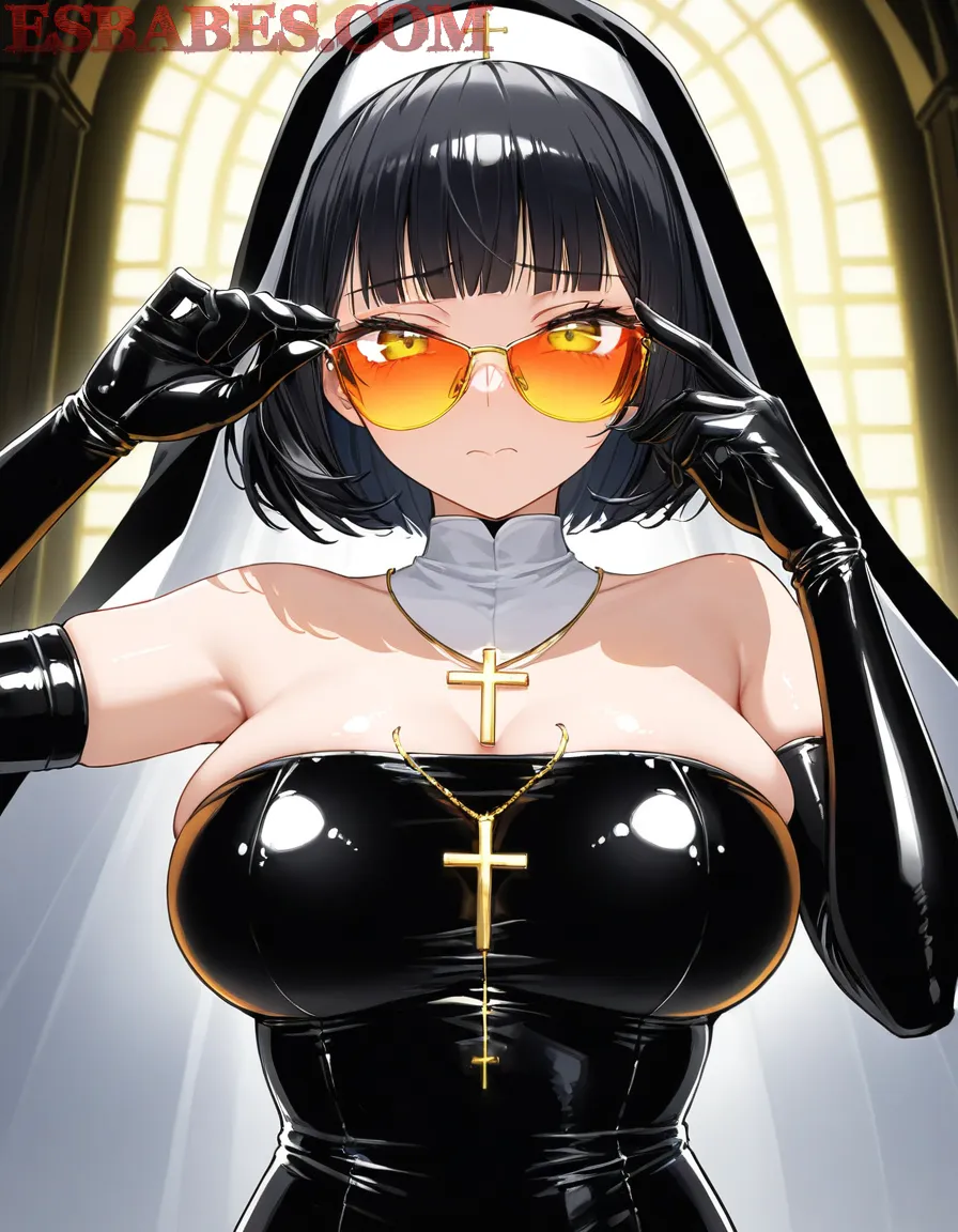 Arte ilustración increíble de Abby Brooks Desnuda Y Hermosa generado por IA