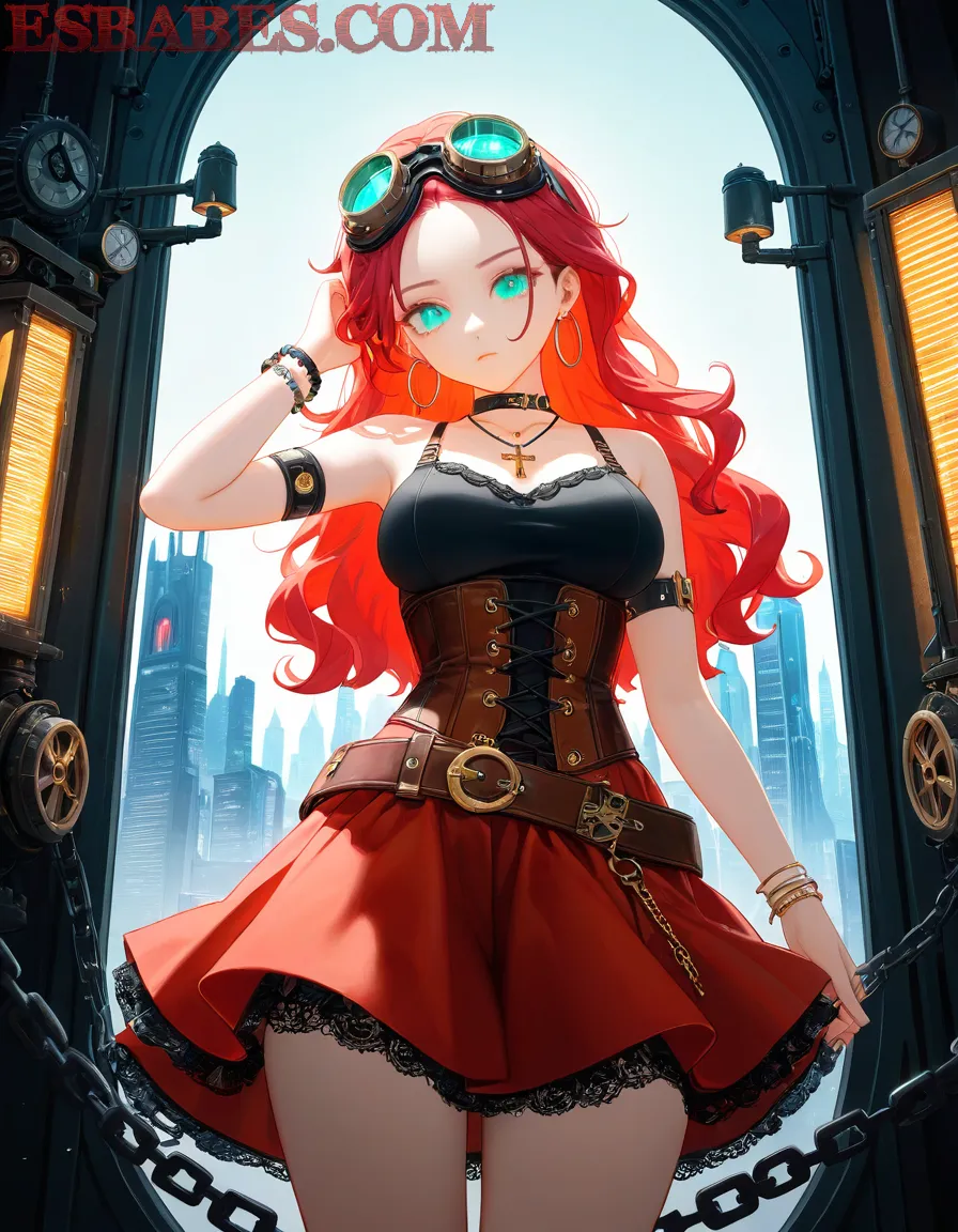 Arte ilustración increíble de Alexis Adams Cachonda generado por IA