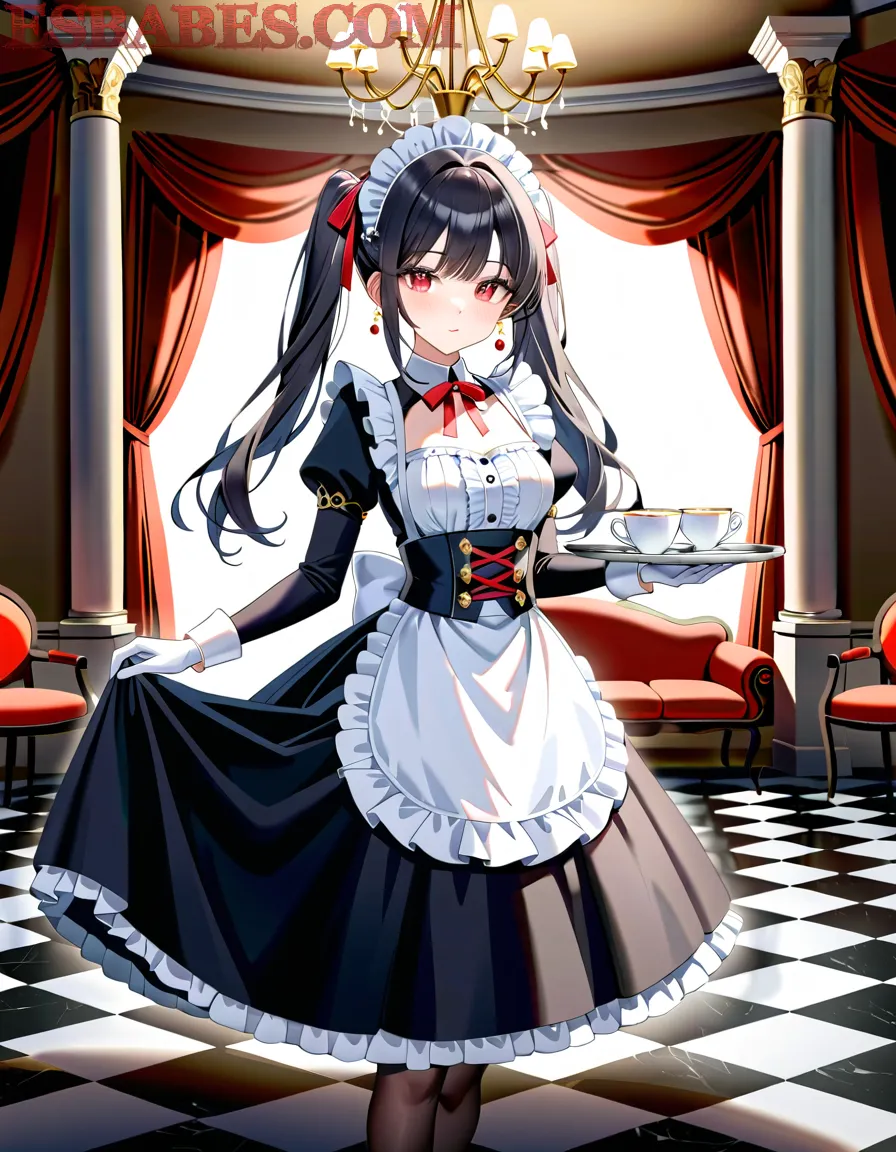 Arte ilustración increíble de Alexis Adams Y Su Mamada generado por IA