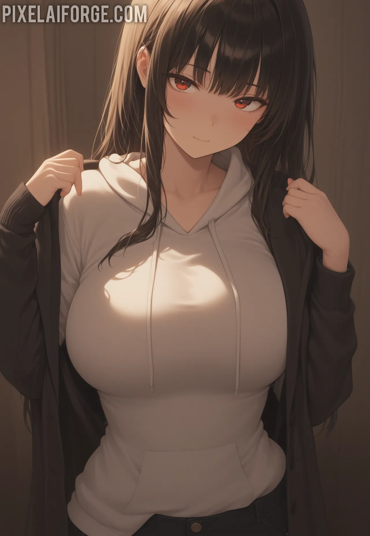 Arte ilustración increíble de Amigas Tetonas Hermosas generado por IA