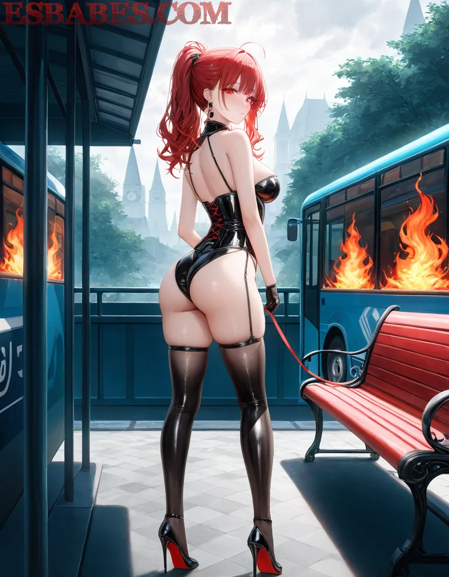 Arte ilustración increíble de Amv Neon Genesis Evangelion Yuri Netorare Maid generado por IA