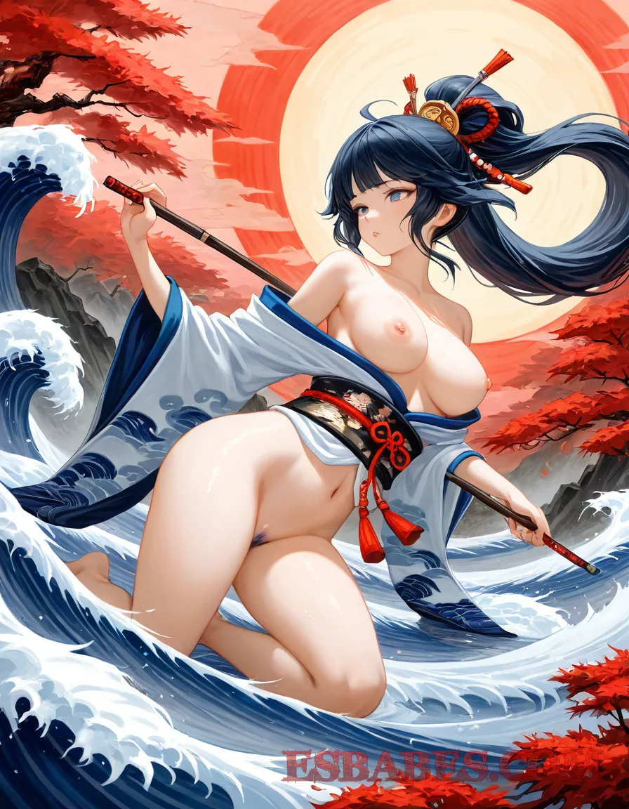 Arte ilustración increíble de Angeles Desnudas Y Sexy Del Dia Once generado por IA