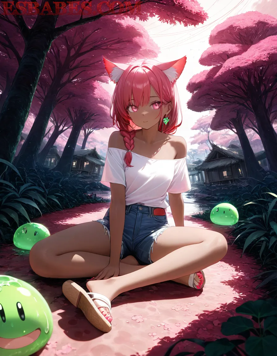 Arte ilustración increíble de Anime 2025 Anime Trailer Steins Gate Yuri Reverse Harem generado por IA