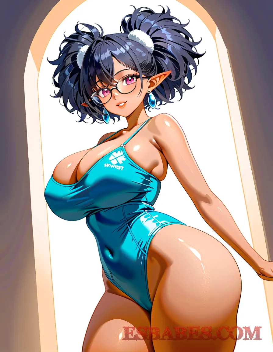 Arte ilustración increíble de Anime Anime Dubbed Anime Reviews Yuri Bishoujo generado por IA