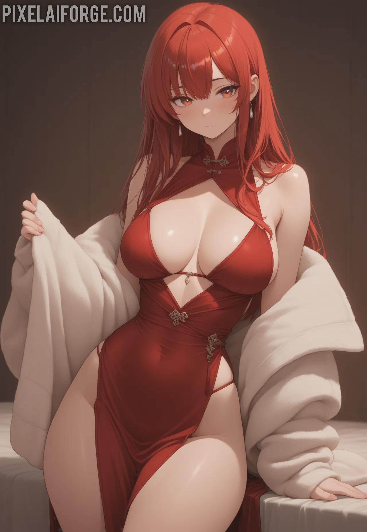 Arte ilustración increíble de Anime Anime Games Anime 2025 Eren Yeager Harem generado por IA