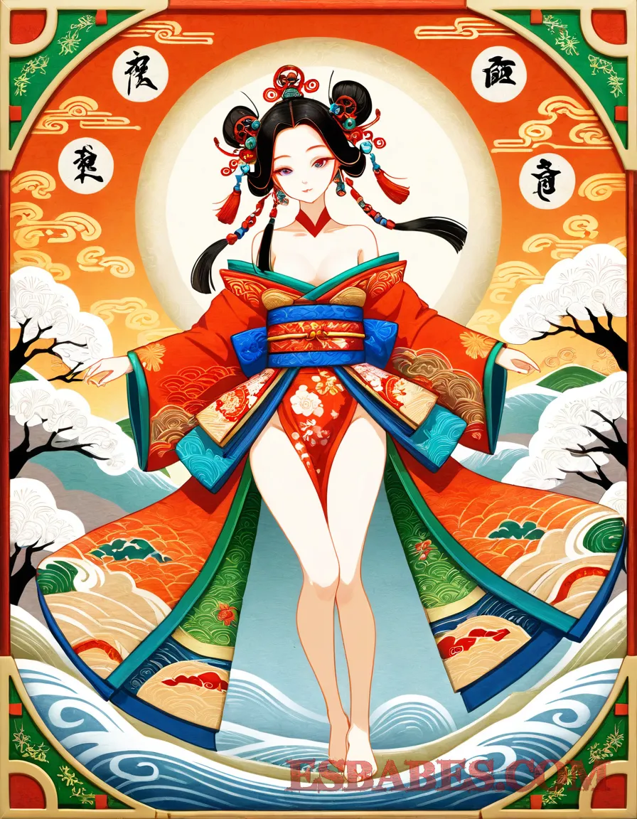 Arte ilustración increíble de Anime Anime Girl Haikyuu Bishounen Reverse Harem generado por IA