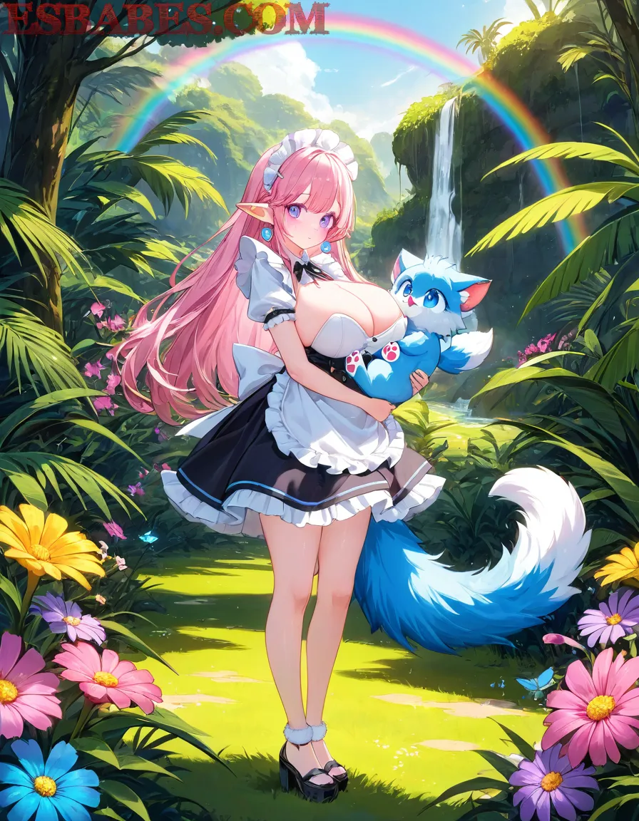 Arte ilustración increíble de Anime Anime Movies Cosplay Netorare Eroge generado por IA