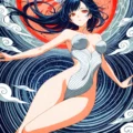 Arte ilustración increíble de Anime Characters Anime Dubbed Anime Reviews Tentacle Yandere generado por IA