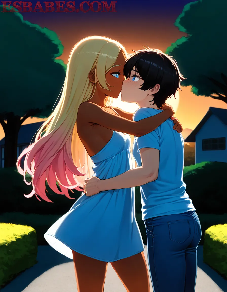 Arte ilustración increíble de Anime Characters Anime Music Kemonomimi Netorare Senpai generado por IA