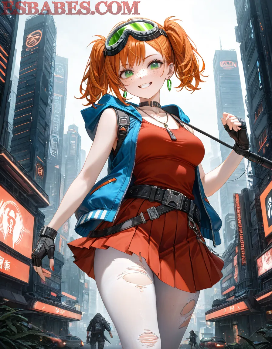 Arte ilustración increíble de Anime Characters Cosplay Yuri Bishoujo Tentacle generado por IA