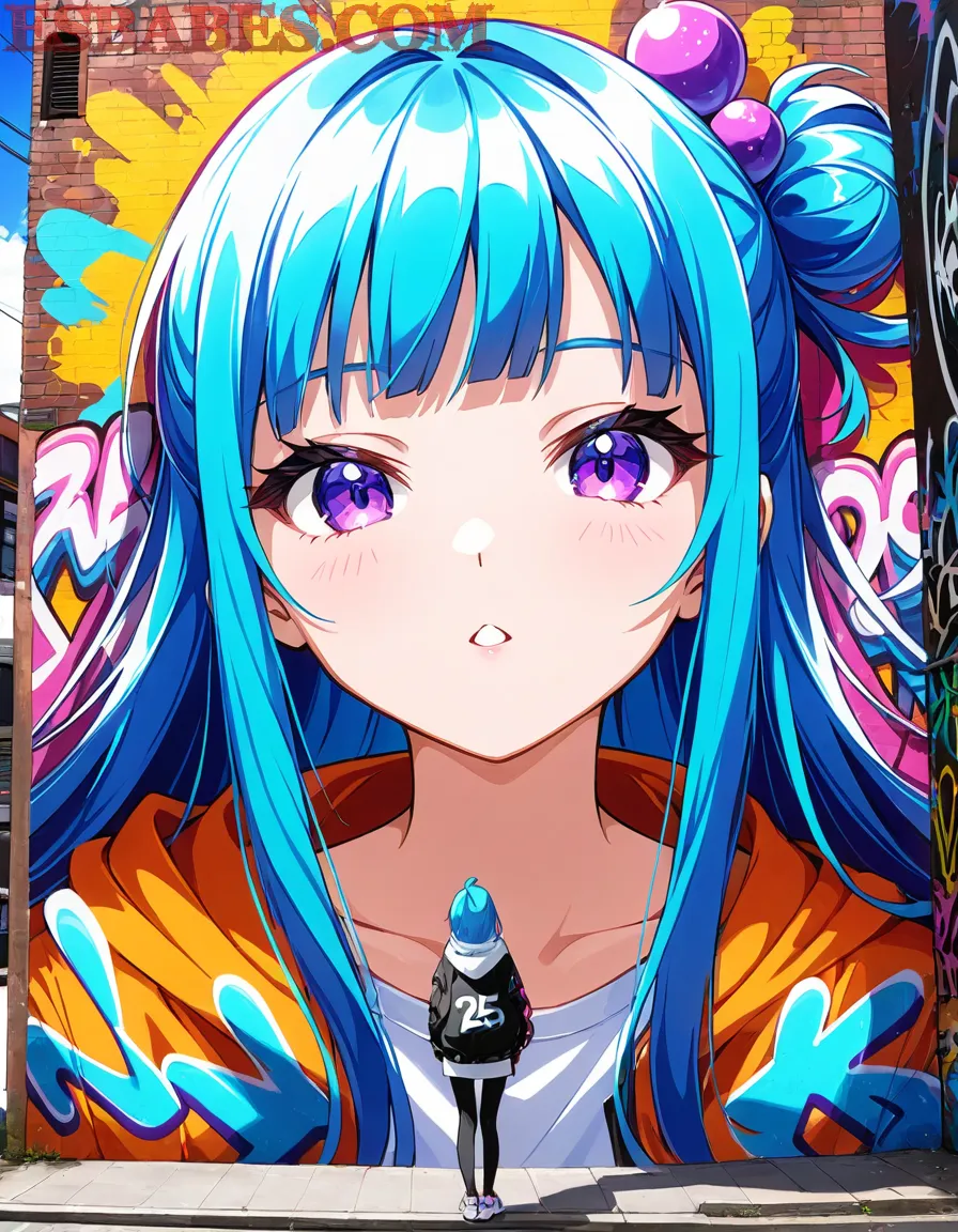 Arte ilustración increíble de Anime Characters Hidive Anime Trailer Anime Wallpaper Doujinshi generado por IA