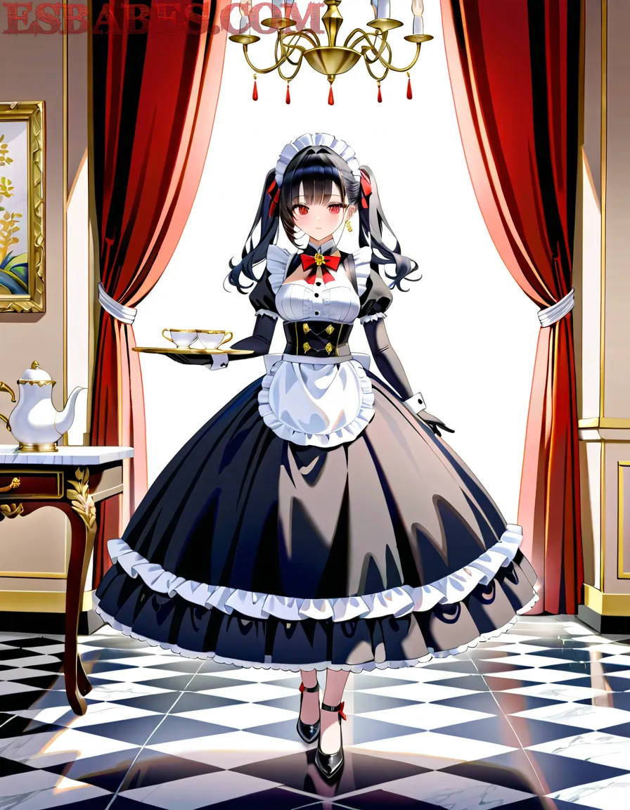 Arte ilustración increíble de Anime Characters Kemonomimi Reverse Harem Yandere Senpai generado por IA