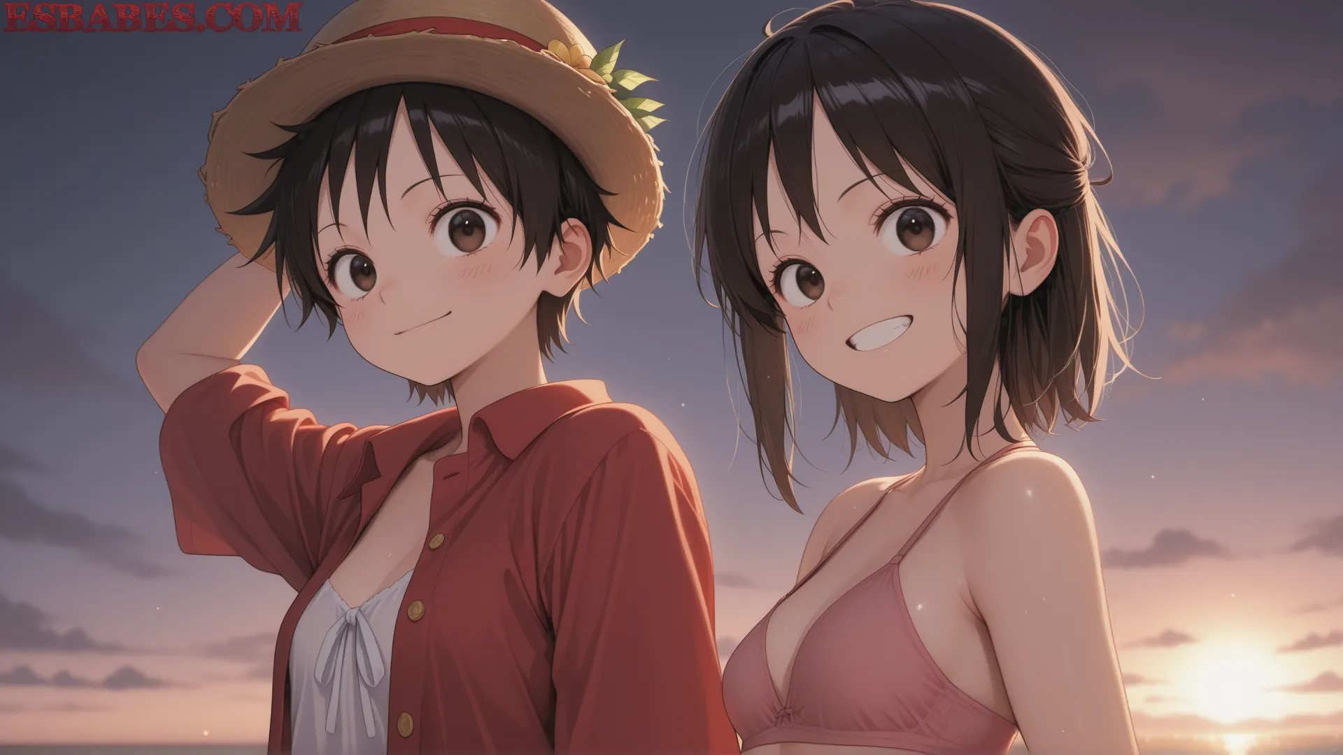 Arte ilustración increíble de Anime Cosplay Anime Opening New Anime Bishoujo generado por IA