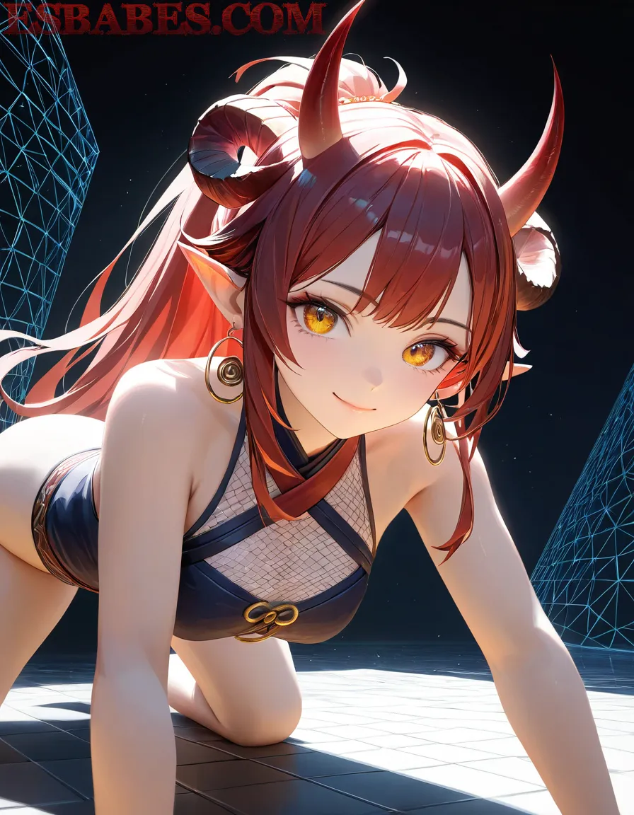 Arte ilustración increíble de Anime Cowboy Bebop Blue Box Anime Streaming Tsundere generado por IA