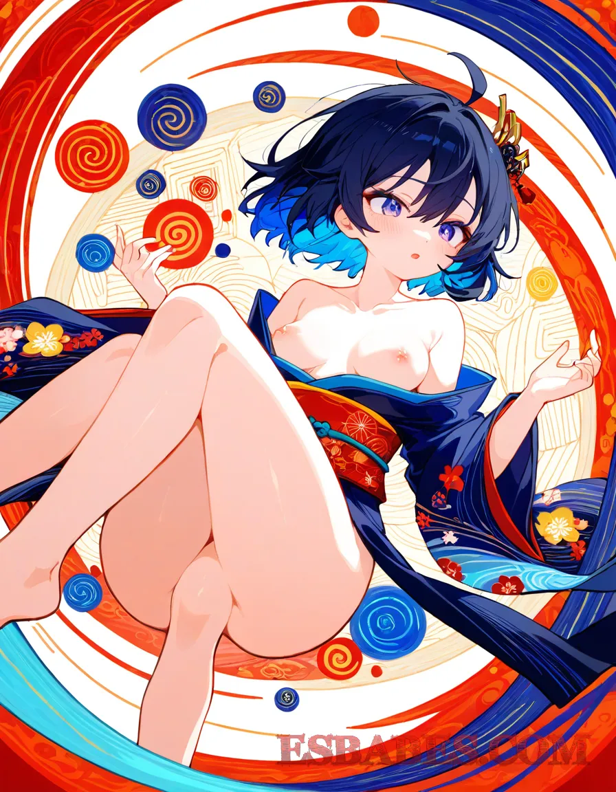 Arte ilustración increíble de Anime Dragon Ball Anime List Gojo Satoru Bara generado por IA