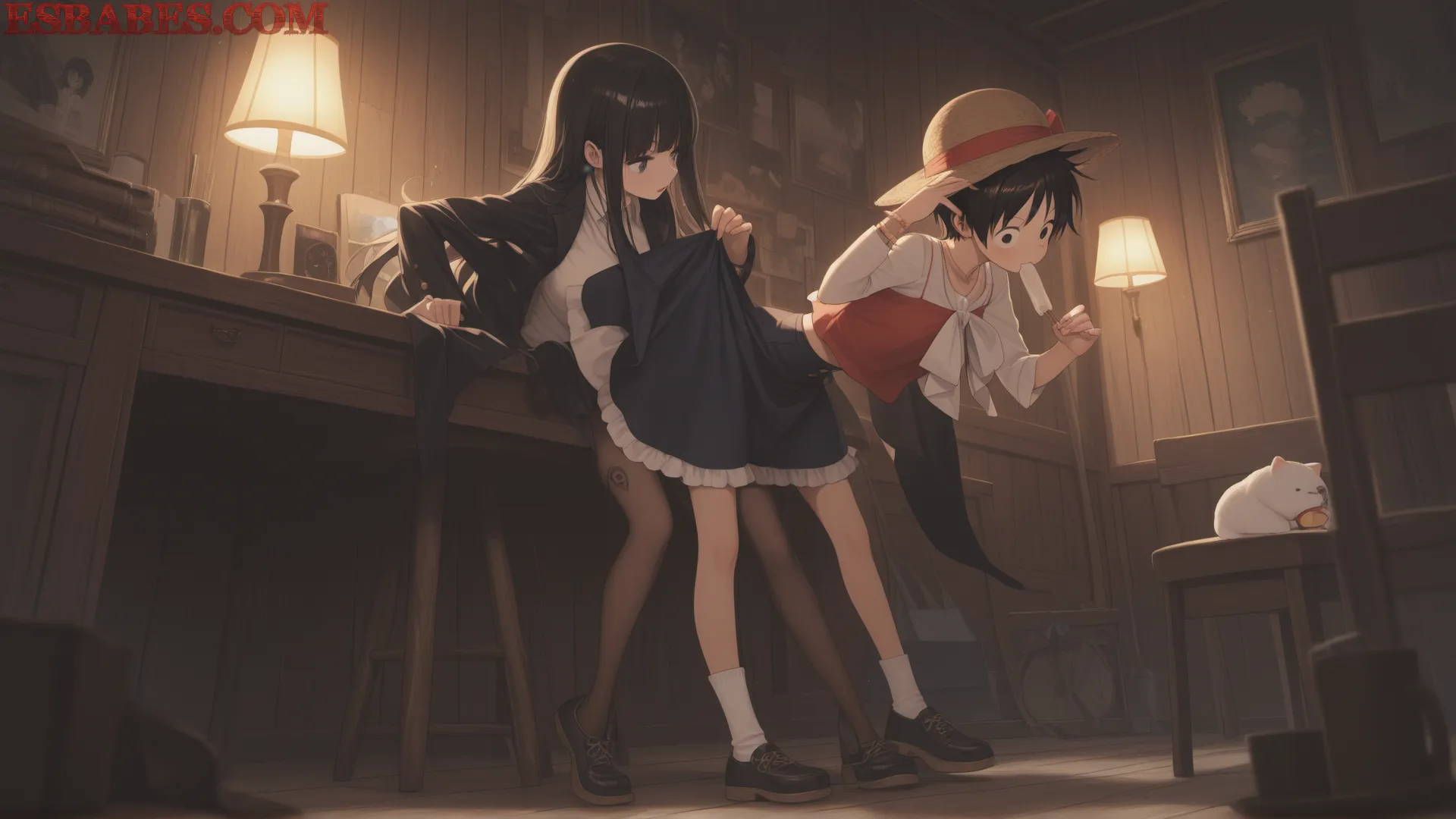 Arte ilustración increíble de Anime Edit Anime 2025 Anime Trailer Bishoujo Doujinshi generado por IA