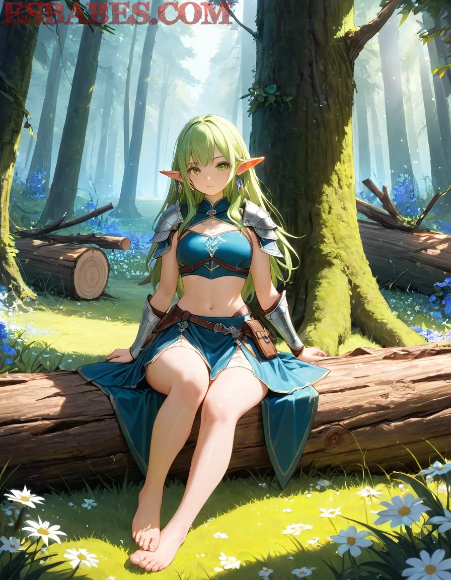 Arte ilustración increíble de Anime Edit Anime Opening Isekai Yuri Bishounen generado por IA