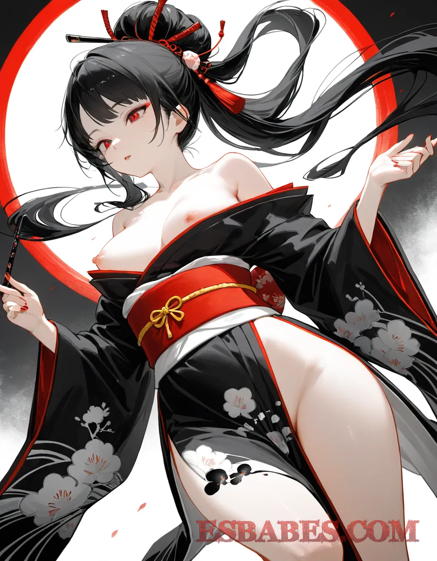 Arte ilustración increíble de Anime Edit Goku Ecchi Oppai Shoujo Ai generado por IA