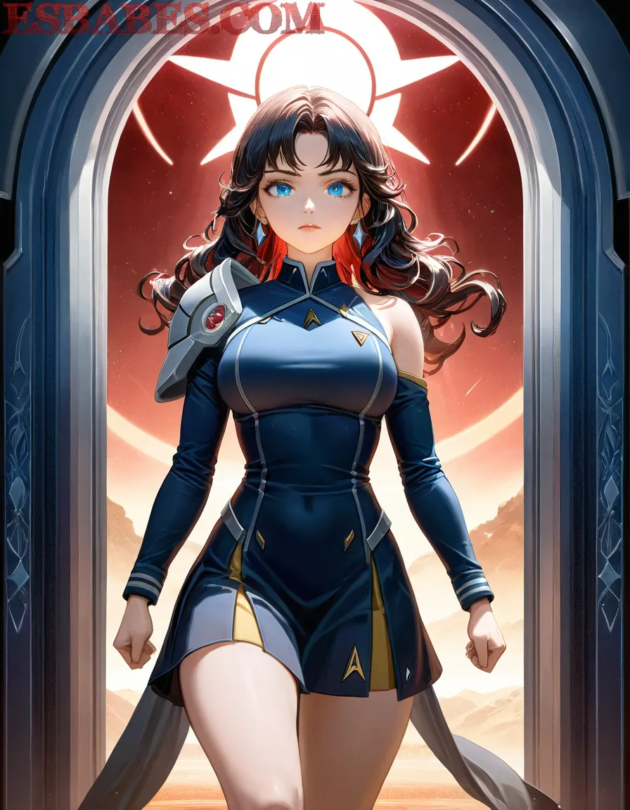 Arte ilustración increíble de Anime Edit Yoasobi Ecchi Tsundere Maid generado por IA