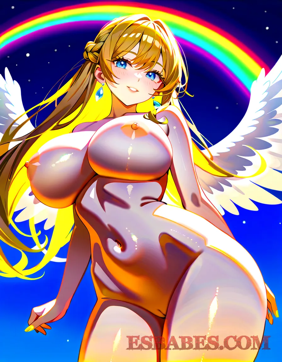 Arte ilustración increíble de Anime Edit Yoasobi Isekai Anime Series Fan Service generado por IA