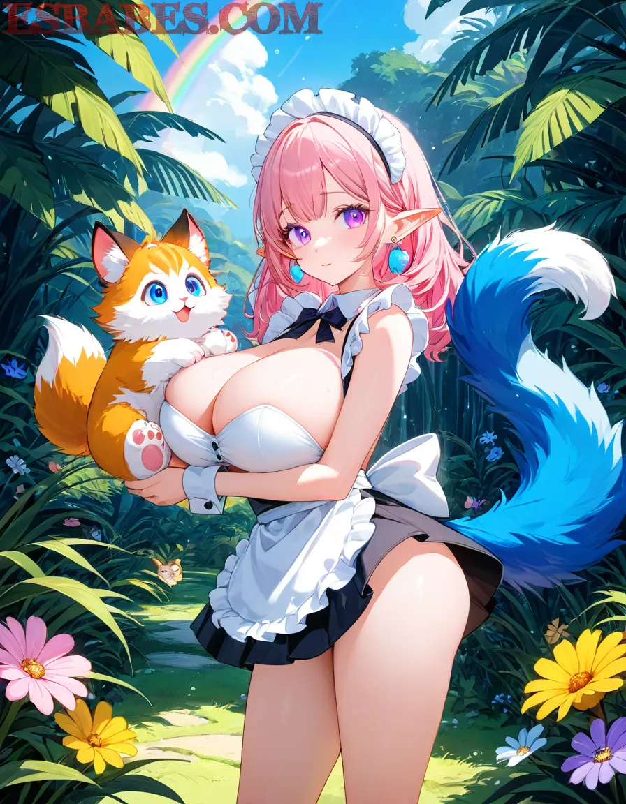 Arte ilustración increíble de Anime Expo Anime Dubbed Gojo Satoru Oppai Shounen Ai generado por IA