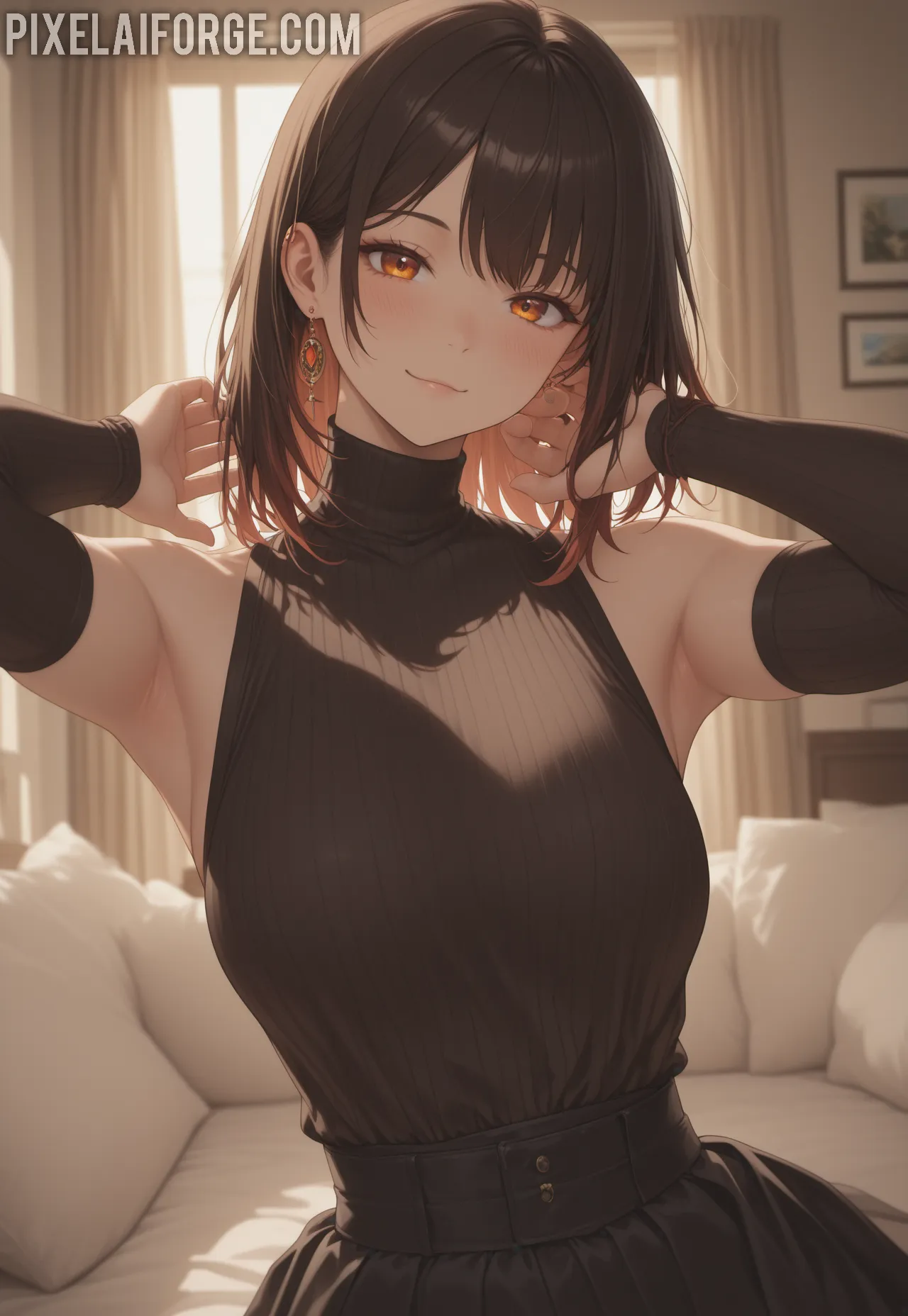 Arte ilustración increíble de Anime Free Anime My Hero Academia Cosplay Funimation generado por IA