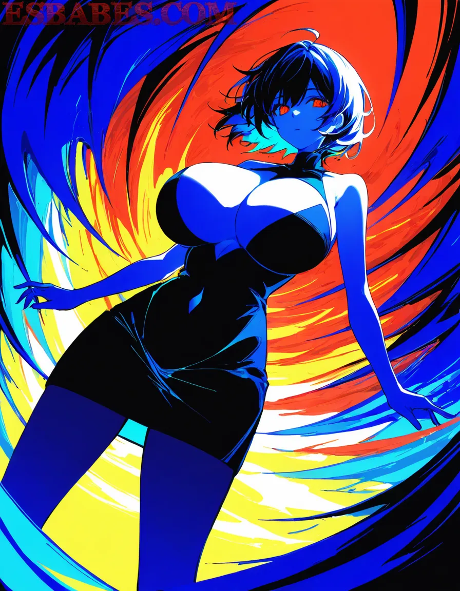 Arte ilustración increíble de Anime Games Crunchyroll Chainsaw Man Haikyuu Catgirl generado por IA