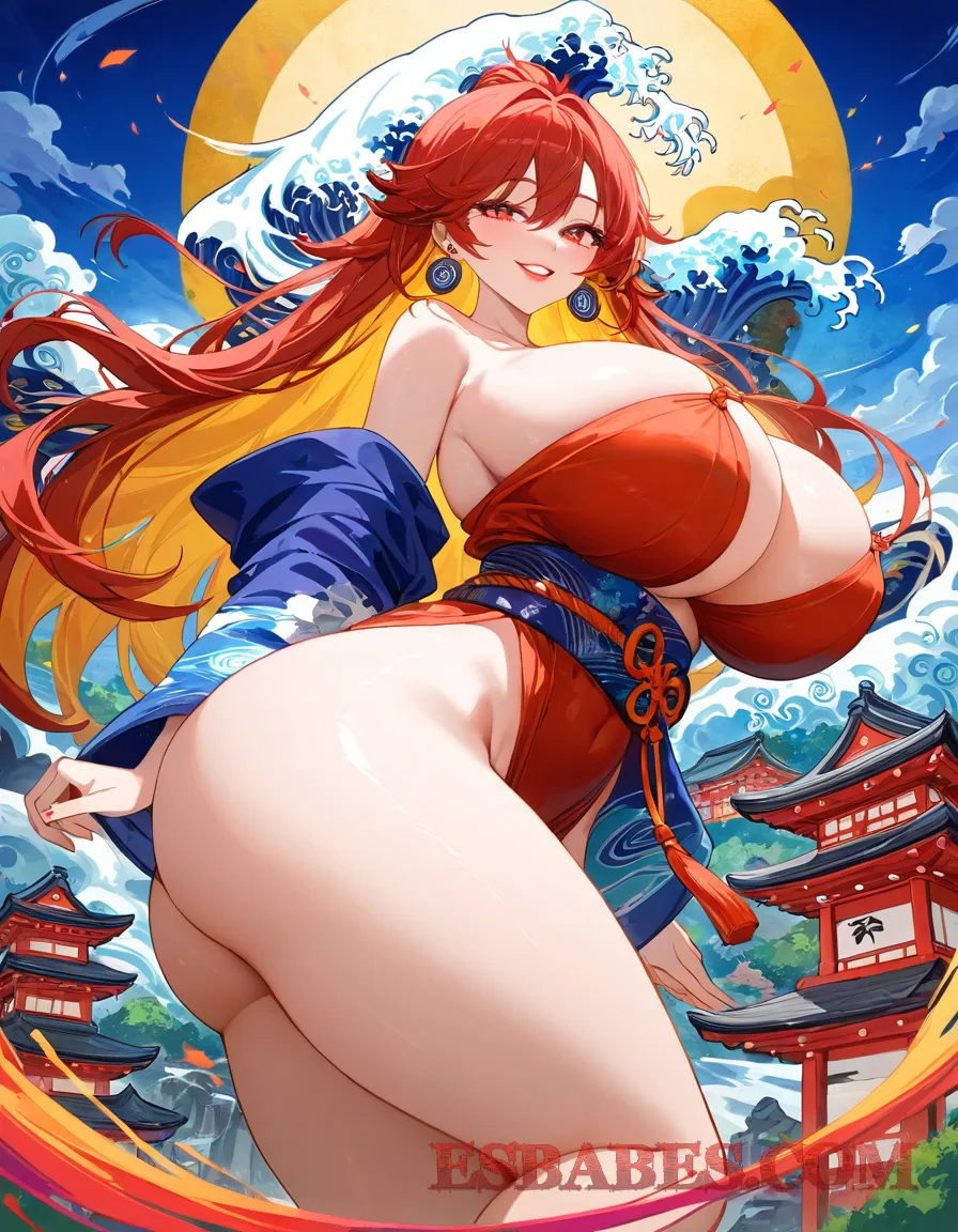 Arte ilustración increíble de Anime Girl Anime Edit Gojo Satoru Bishoujo Shounen Ai generado por IA