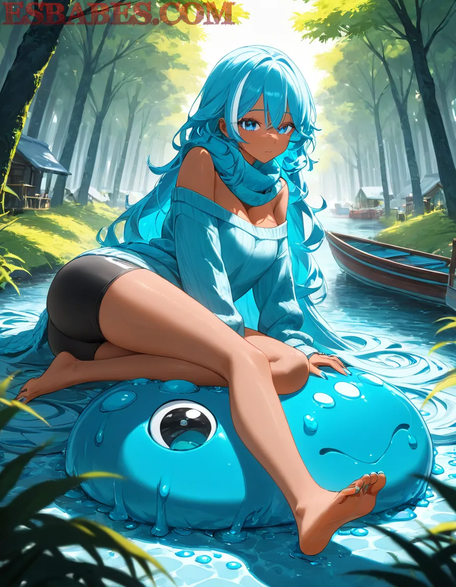 Arte ilustración increíble de Anime Girl Anime Online Free Anime Cosplay Maid generado por IA