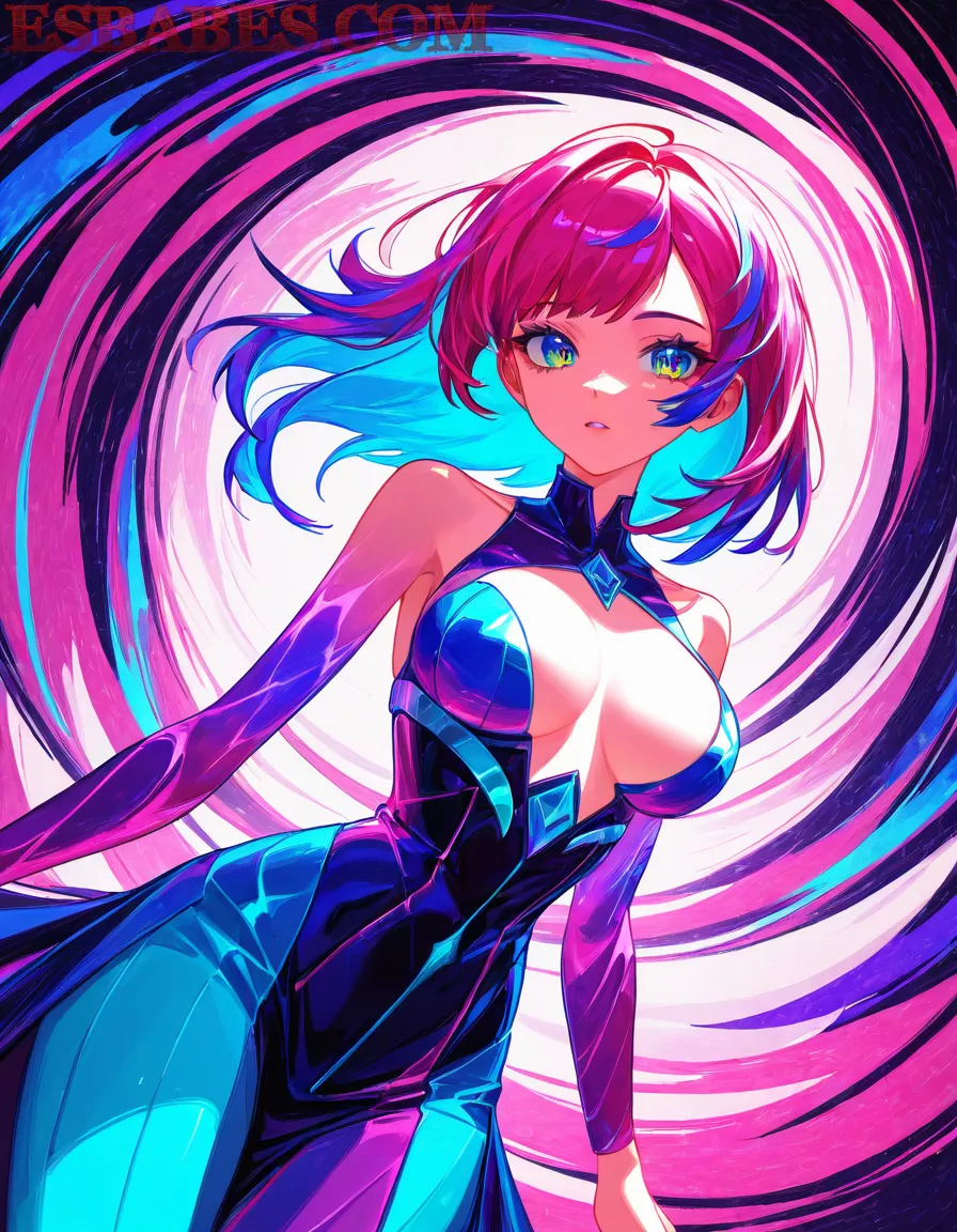 Arte ilustración increíble de Anime Girl Anime Opening Anime Streaming Bishoujo Bishounen generado por IA