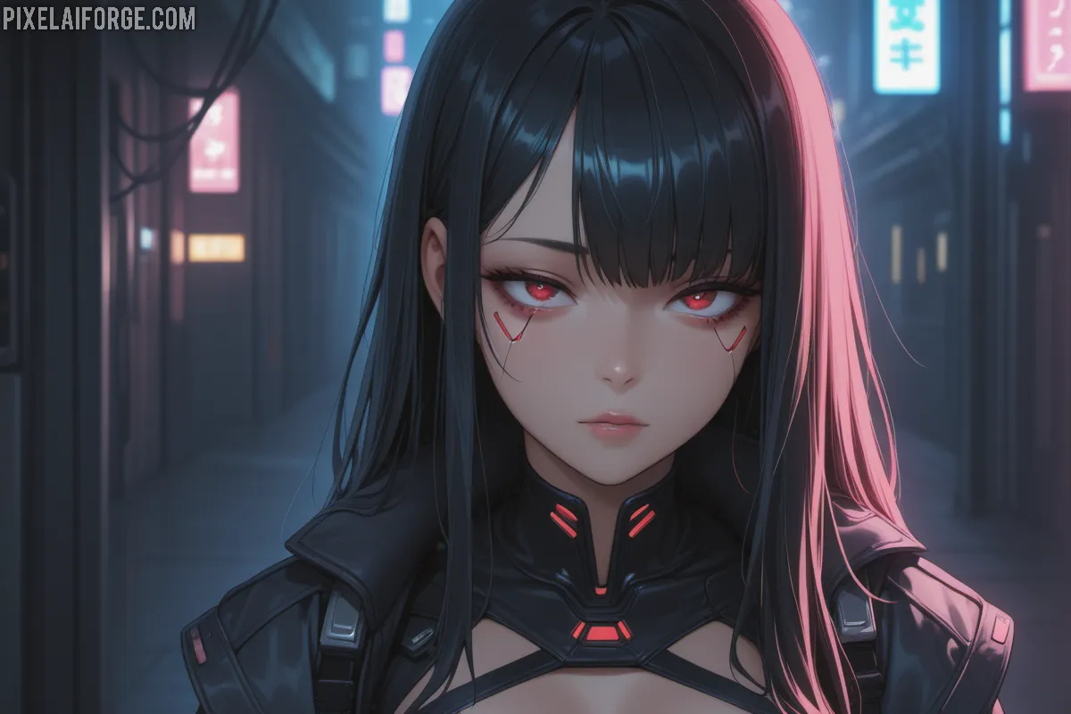 Arte ilustración increíble de Anime Girl Anime Opening Hidive Vinland Saga Catgirl generado por IA