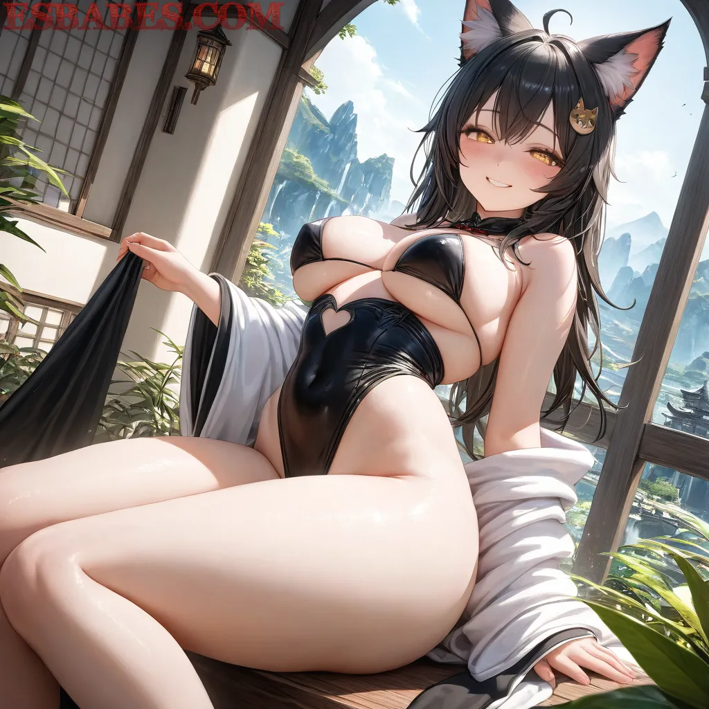 Arte ilustración increíble de Anime Girl Anime Season Luffy Funimation Kawaii generado por IA