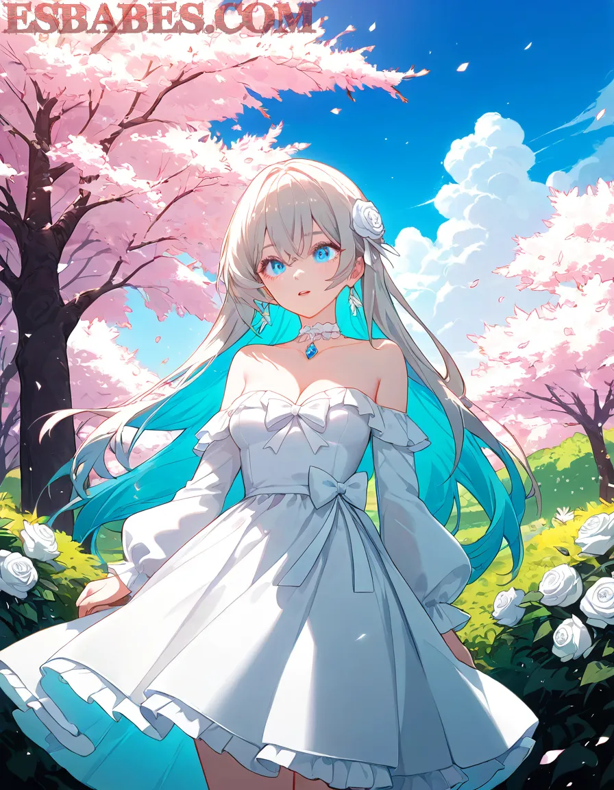 Arte ilustración increíble de Anime Girl Anime Streaming Anime Music Ecchi Moe generado por IA