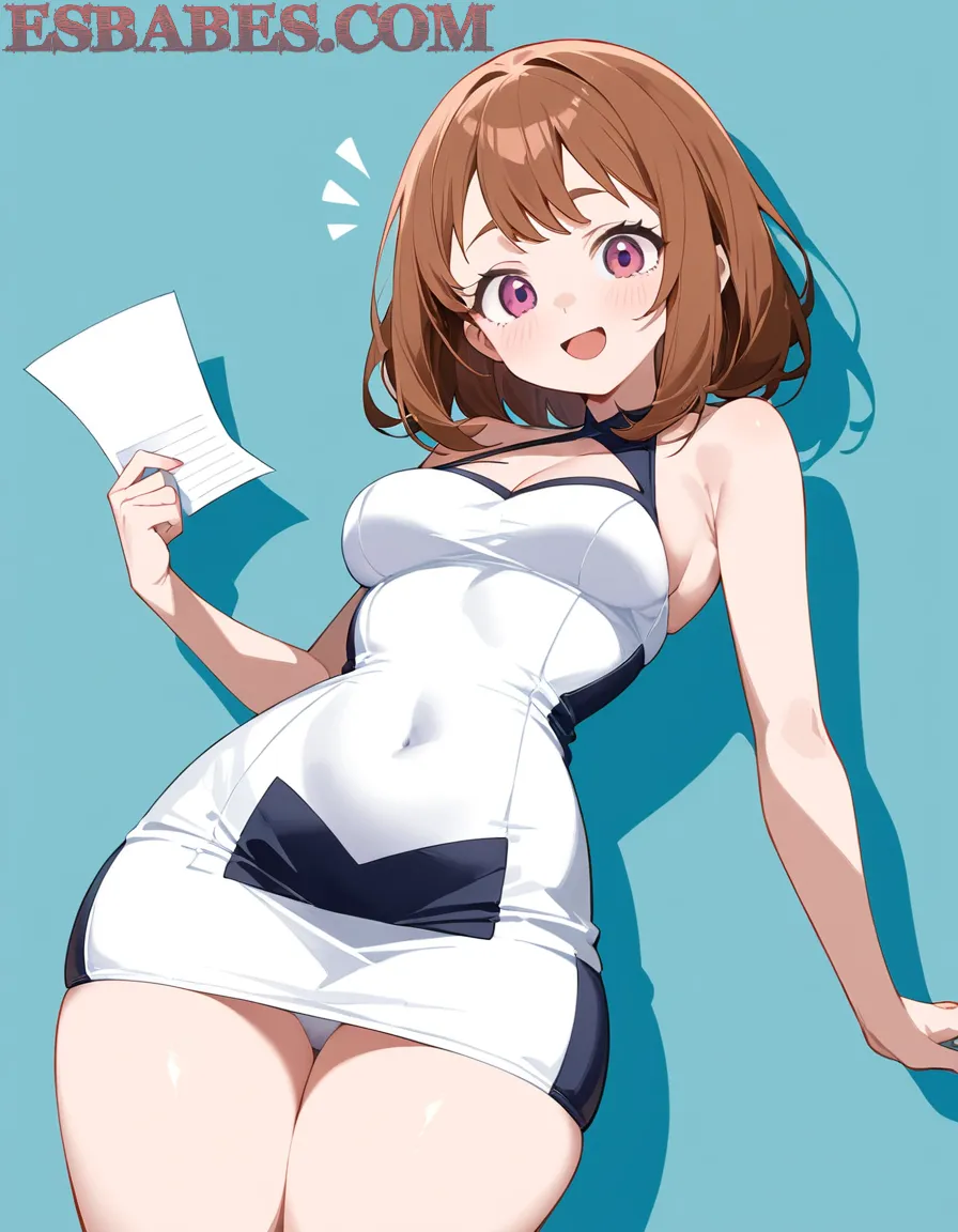 Arte ilustración increíble de Anime Girl Anime Streaming Steins Gate Bishoujo Harem generado por IA