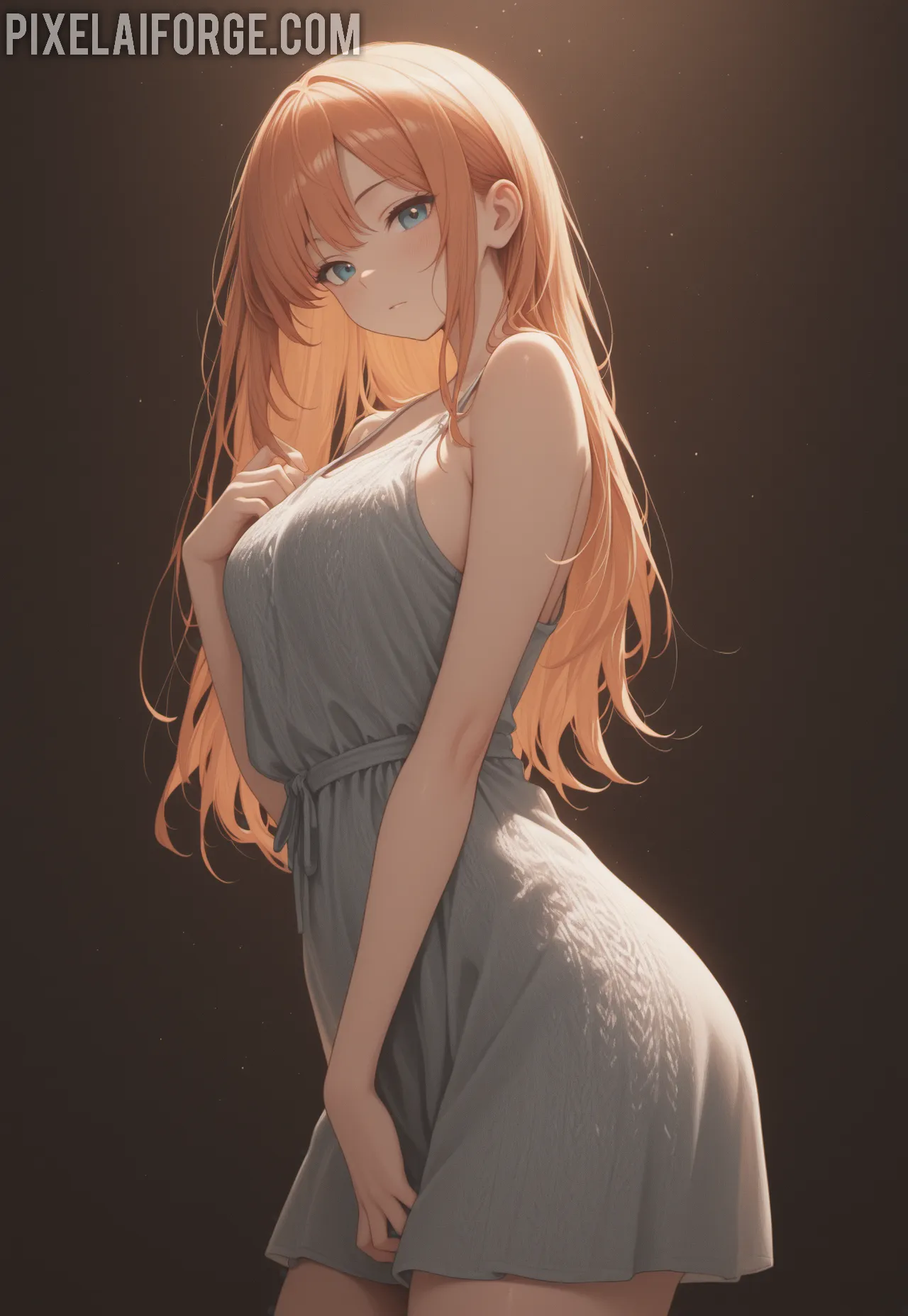 Arte ilustración increíble de Anime Girl Attack On Titan Lazarus Hidive Kawaii generado por IA