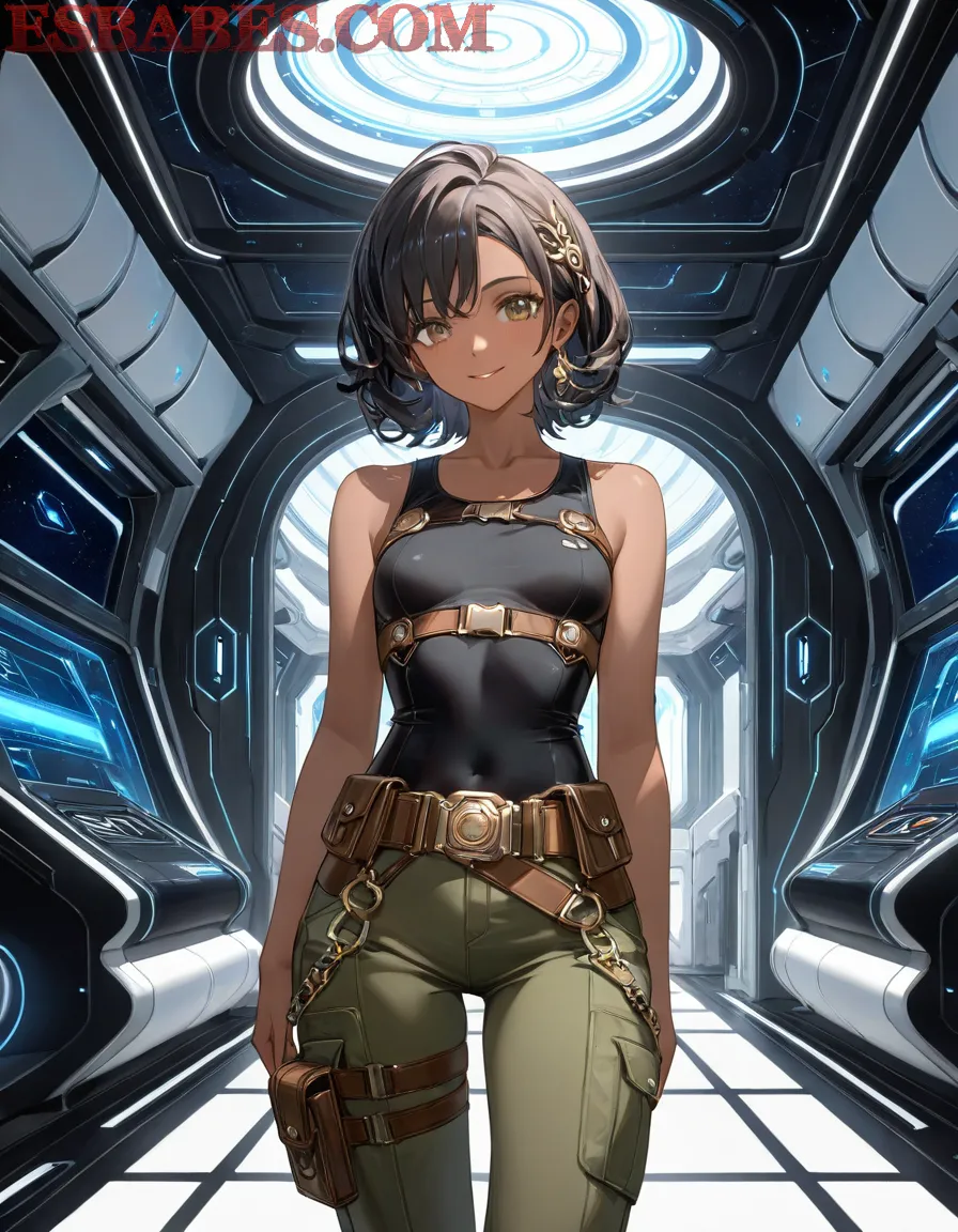 Arte ilustración increíble de Anime Girl Demon Slayer Anime Dubbed Goku Ero generado por IA