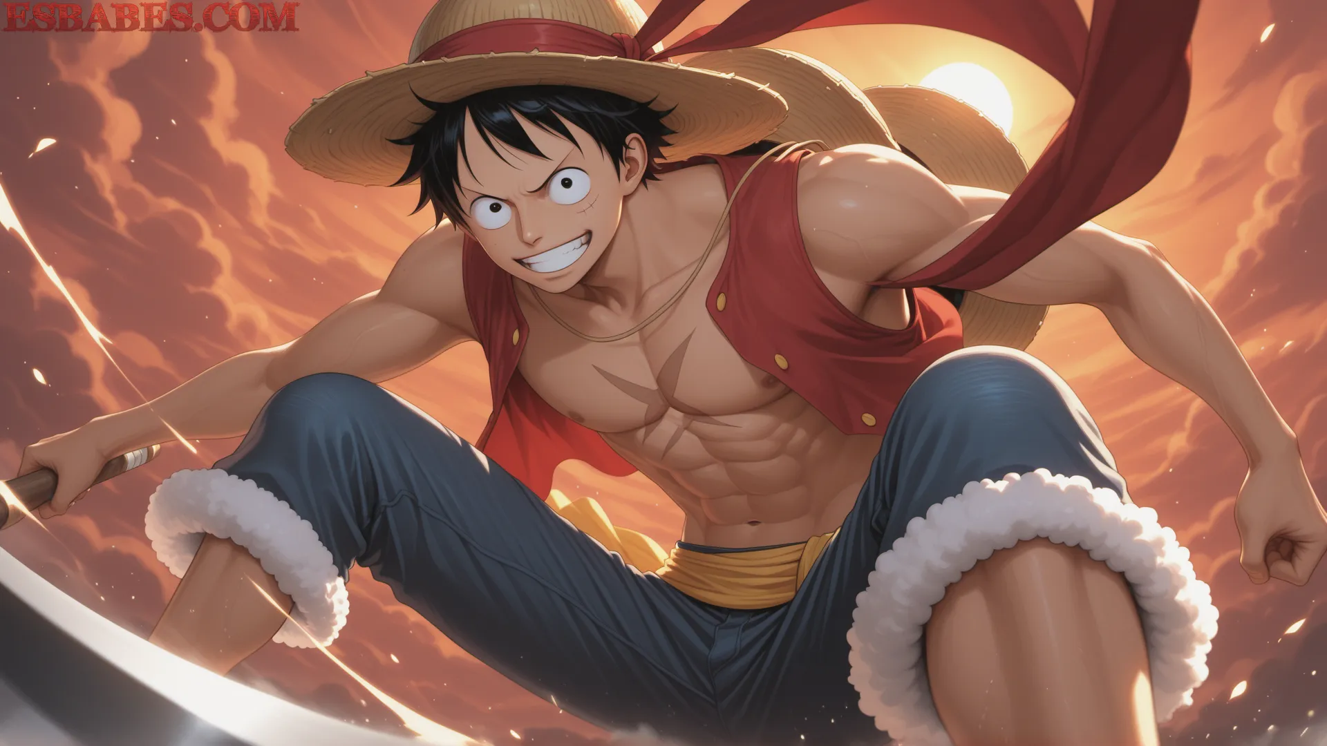Arte ilustración increíble de Anime Girl Hentai Crunchyroll Luffy Yandere generado por IA