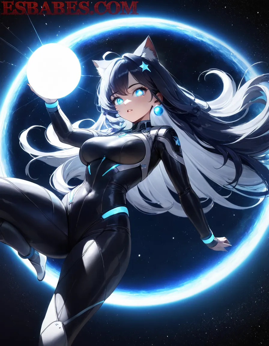 Arte ilustración increíble de Anime Girl Hentai Eroge Moe Senpai generado por IA